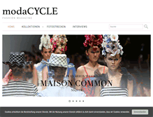 Tablet Screenshot of modacycle.de